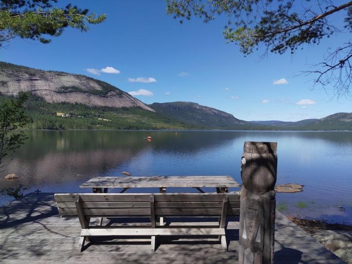 Fossumsanden Camping Og Hytter Fyresdal Екстериор снимка