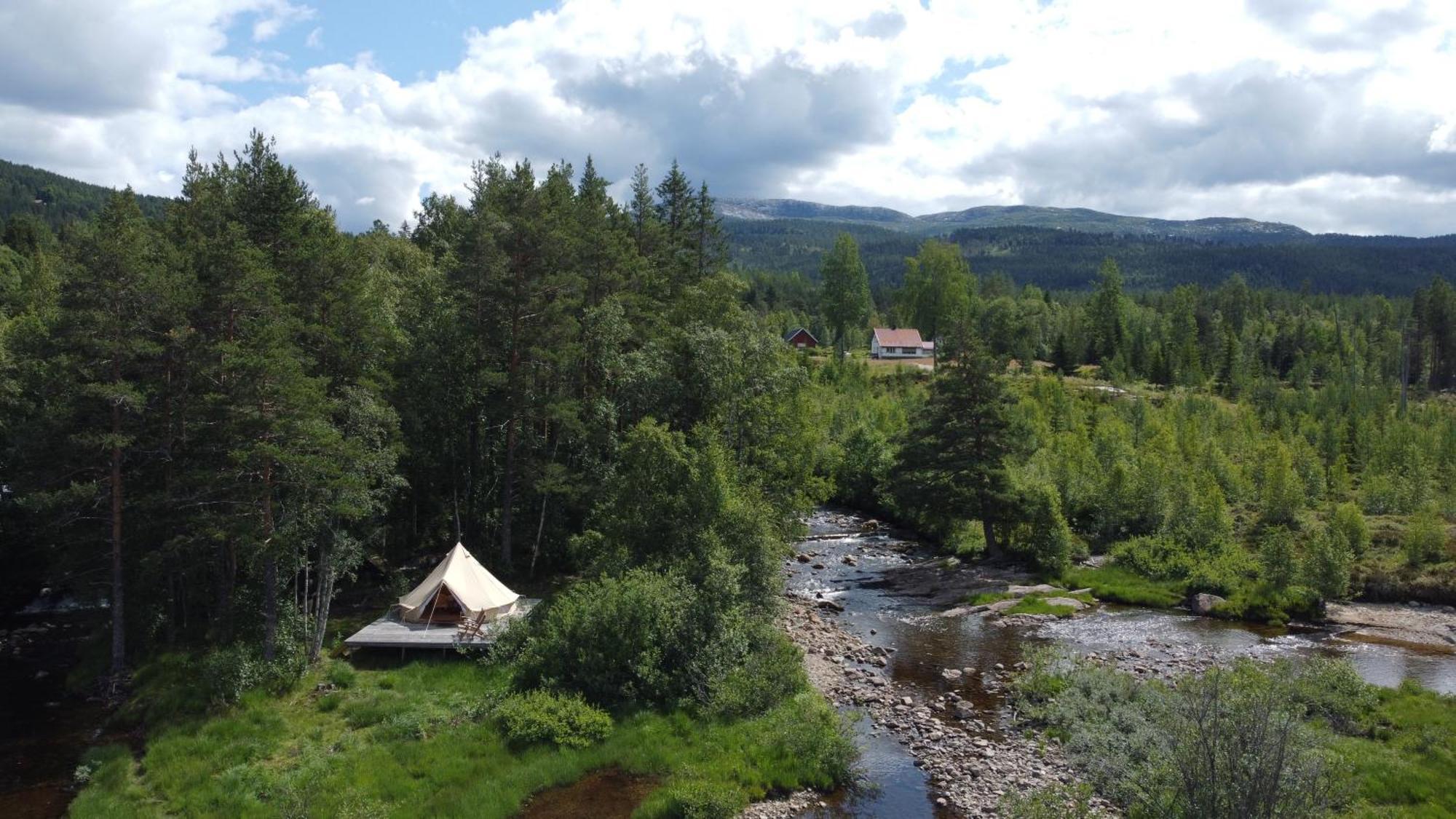 Fossumsanden Camping Og Hytter Fyresdal Екстериор снимка