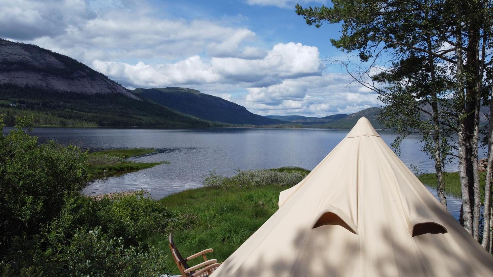 Fossumsanden Camping Og Hytter Fyresdal Екстериор снимка