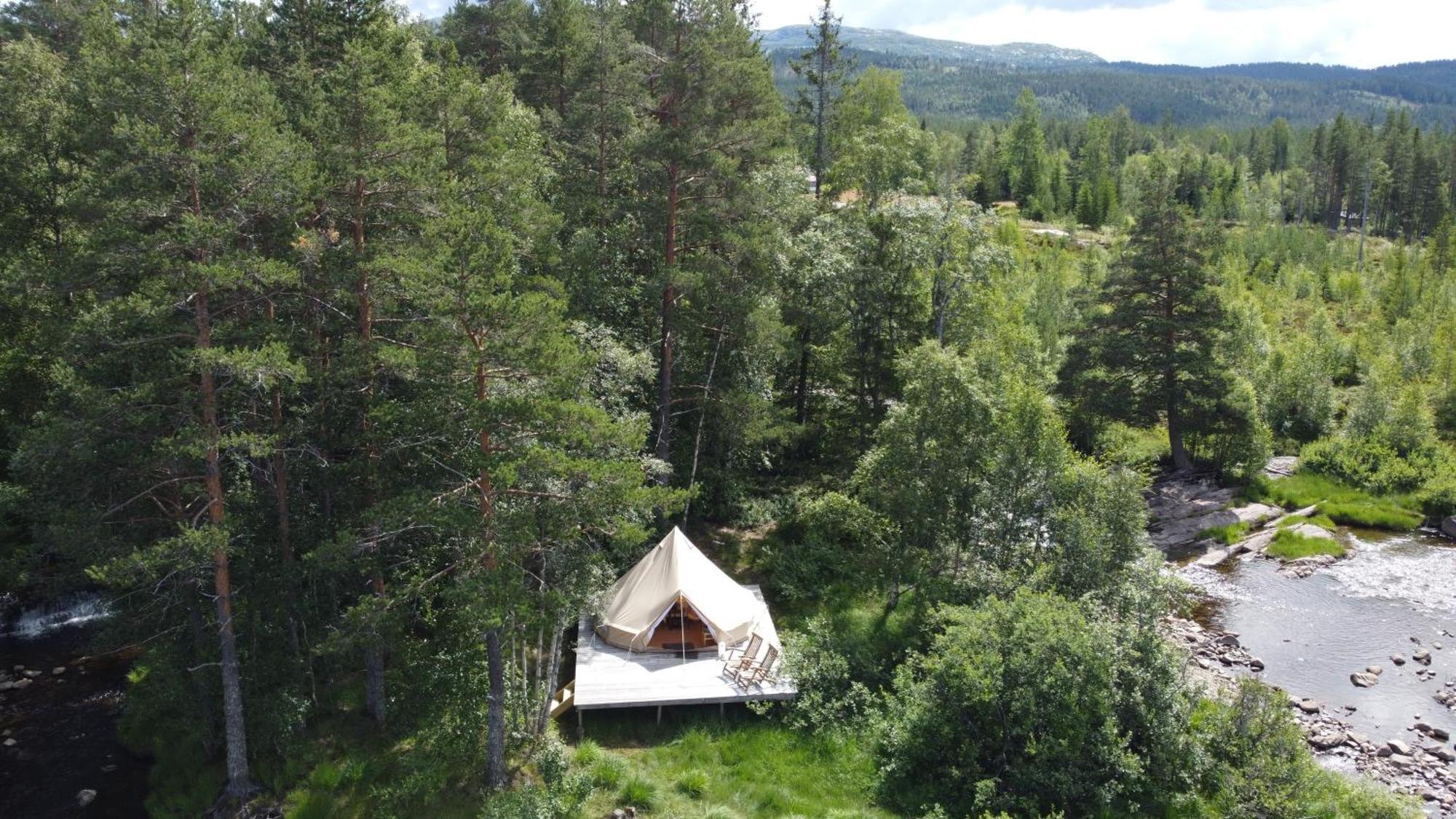 Fossumsanden Camping Og Hytter Fyresdal Екстериор снимка
