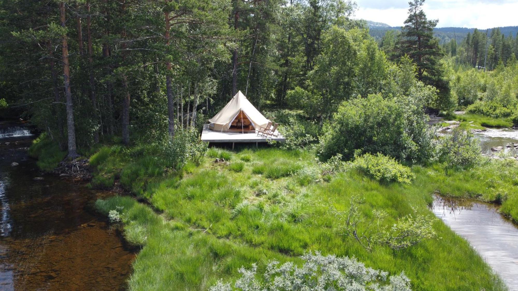 Fossumsanden Camping Og Hytter Fyresdal Екстериор снимка